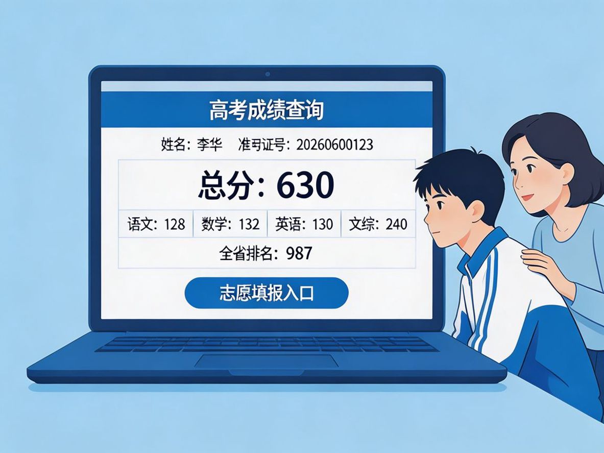 高考成绩查询